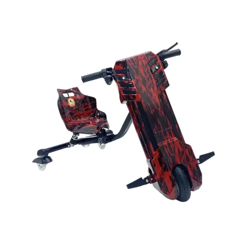 36V Battery Powered Drifting Scooter for Ultimate Adventure Ride Maroon