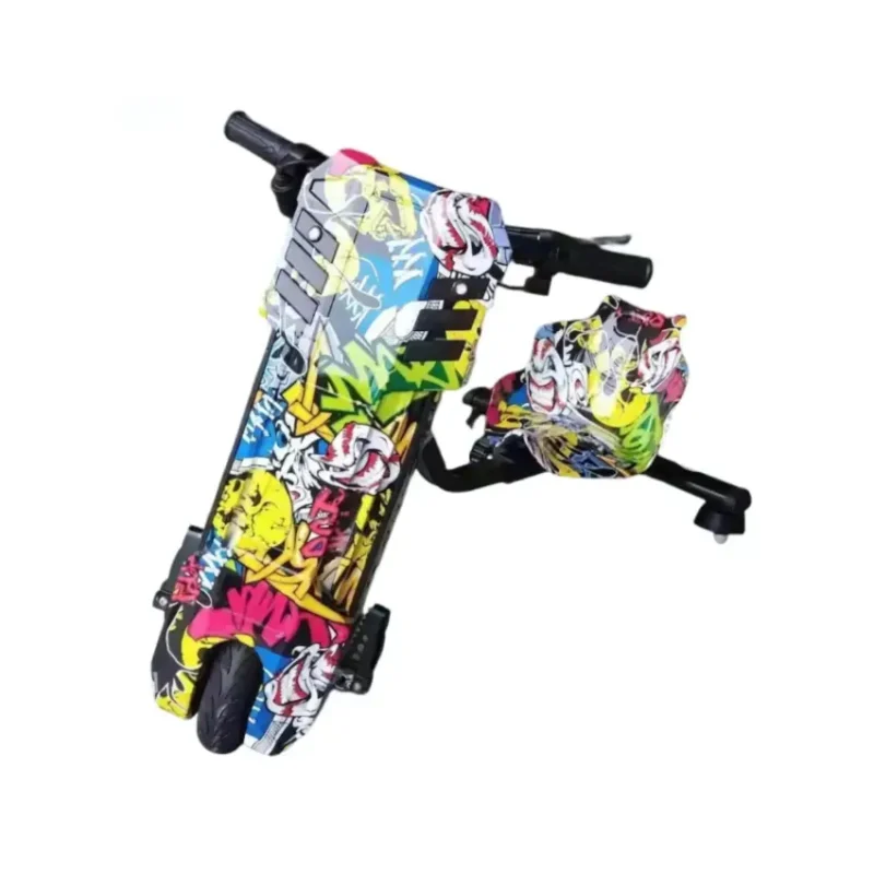 36V Battery Powered Drifting Scooter for Ultimate Adventure Ride Yellow