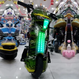 Drift Scooter Green Yellow New Style