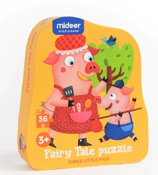 Fairy Tale puzzle-THREE LITTLE PIGS 1