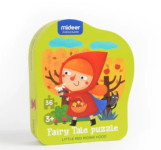 Fairy Tale puzzle-little red riding hood 1