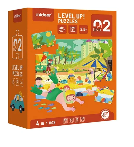 MIDEER Level Up Puzzle – Level 2 Life Scenes 1