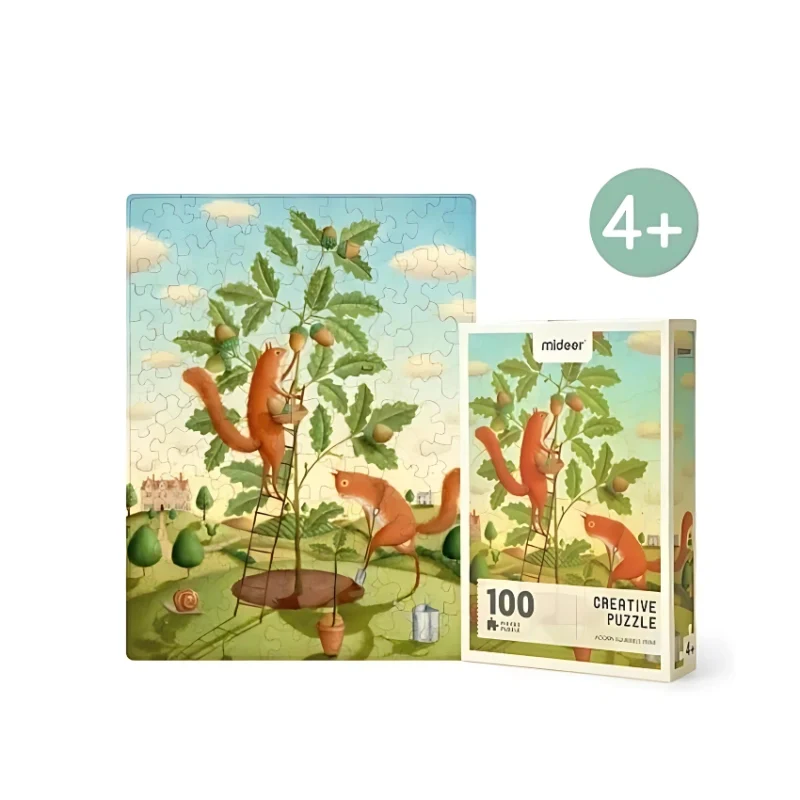 Mideer Creative Puzzle - Acorn Squirrels