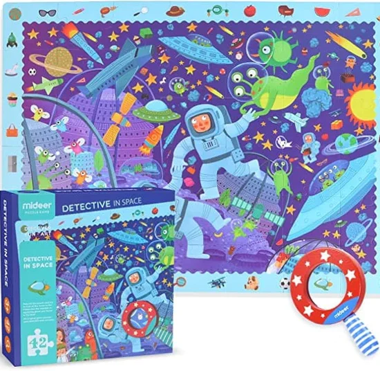 Mideer Detective In Space - 42pc Puzzle 1