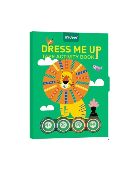 Mideer Dress Me Up – Tape Activity Book Main