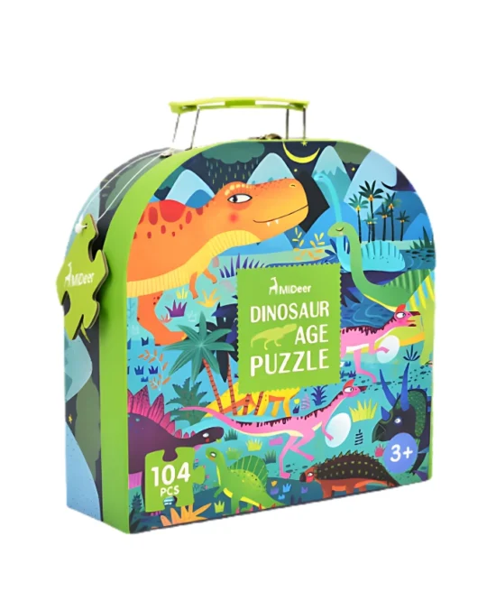 Mideer Gift Box Puzzle - Dinosaur Age Puzzle Main Pic