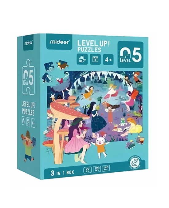 Mideer Level Up Puzzles Level 5 Fairy Tale Land Main Pic