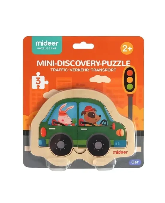 Mideer Mini Discovery Puzzle - Car