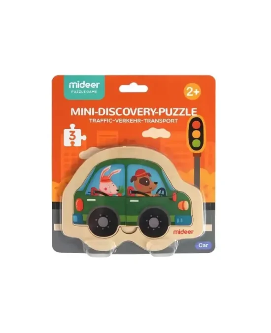 Mideer Mini Discovery Puzzles – Car, Ship, and Fire Engine (2)