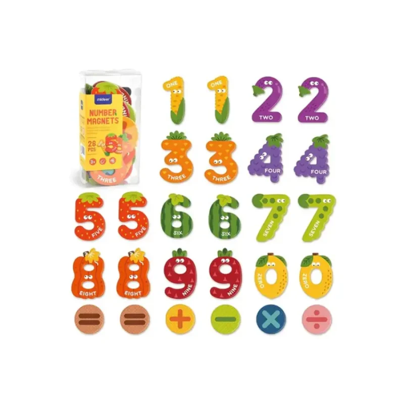 Mideer Number Magnets – 26 Pieces (2)