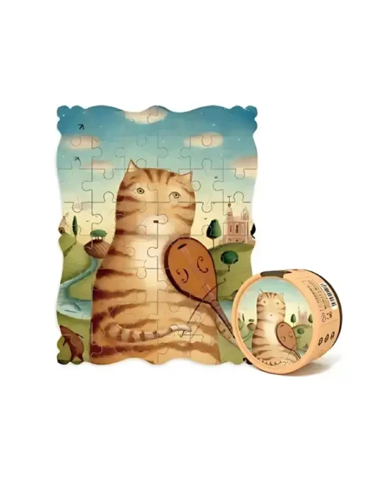 Mideer Portraits Puzzle - Cat and Fiddle Game by Alison Jay