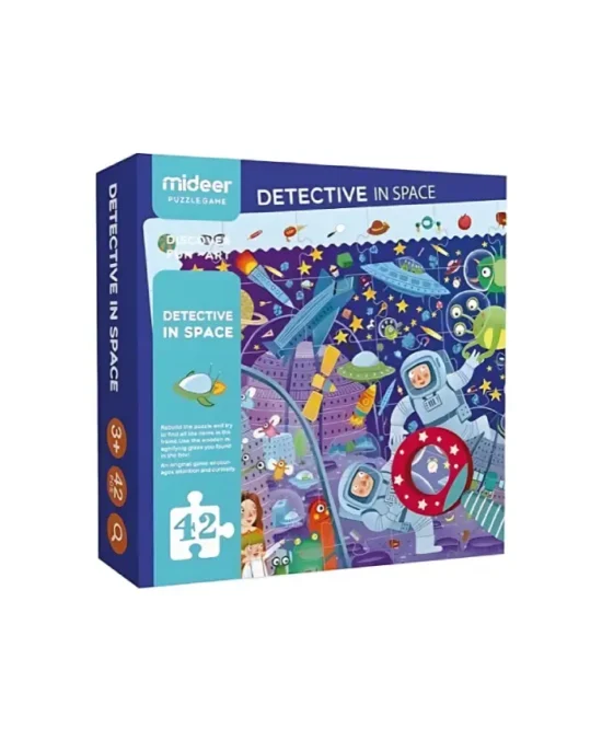 Mideer Puzzle - Detective in Space - 42 Pieces