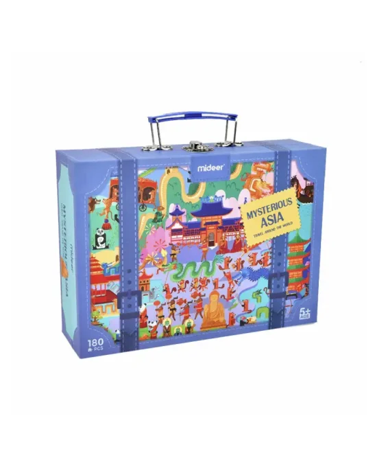 Mideer Travel Around the World Puzzle - Mysterious Asia (3)