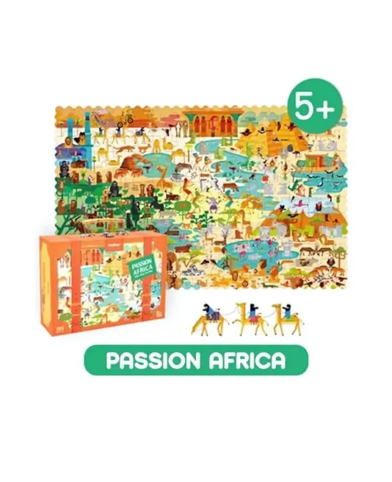 Mideer Travel Around the World Puzzle - Passion Africa