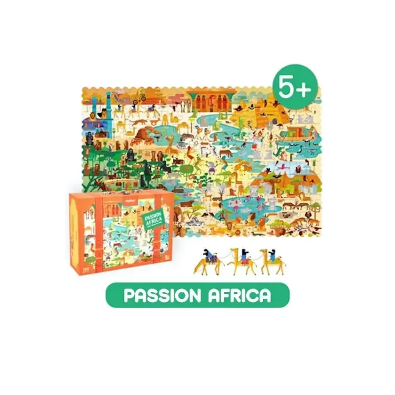 Mideer Travel Around the World Puzzle - Passion Africa