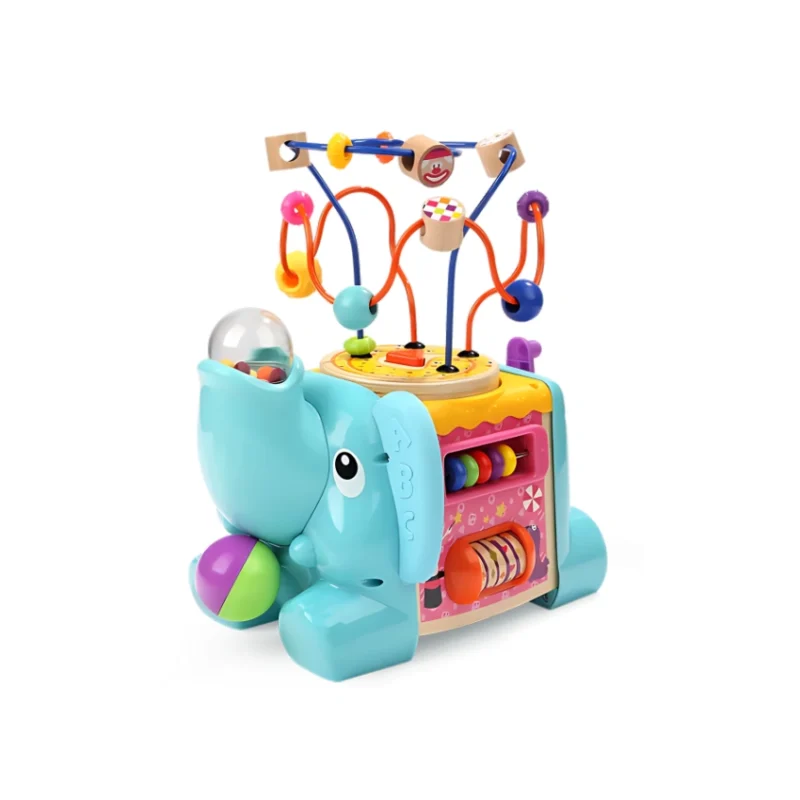 TopBright 5-in-1 Elephant Activity Cube Main Image