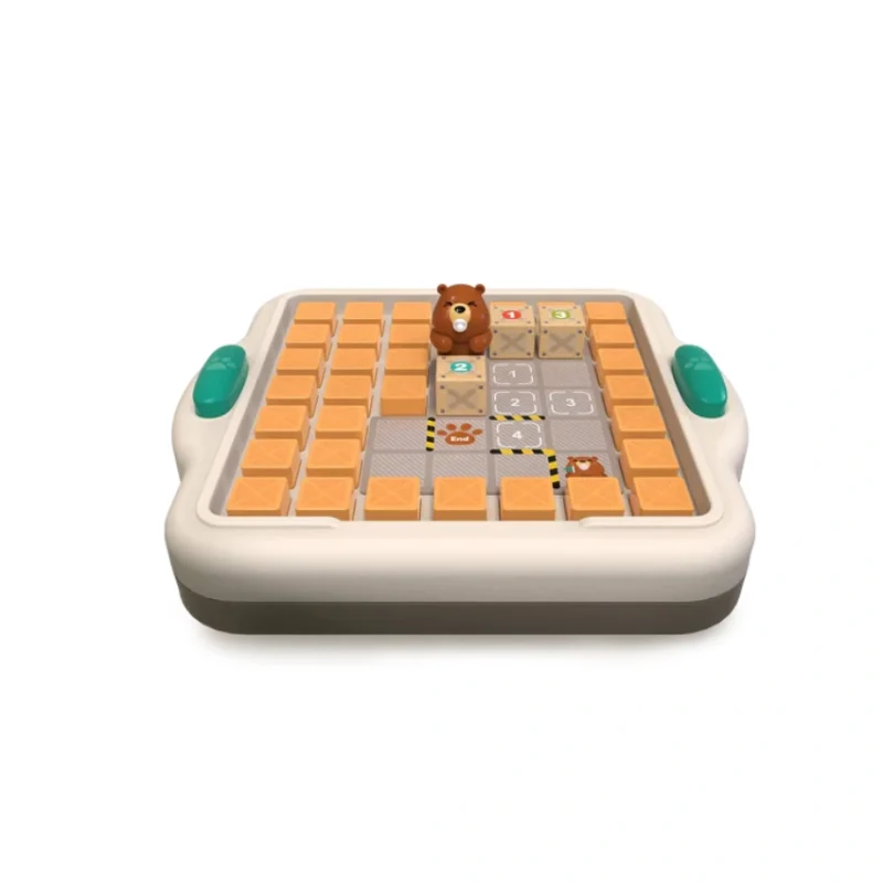 TopBright Bear Move the Box Logic Game Main Image