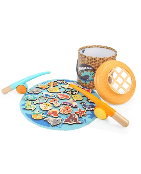 TopBright Magnetic Fishing Game for Toddlers