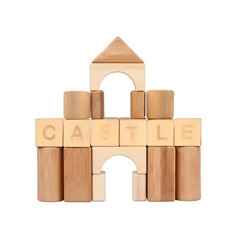 Udeas Bamboo Building Block 80 Pieces