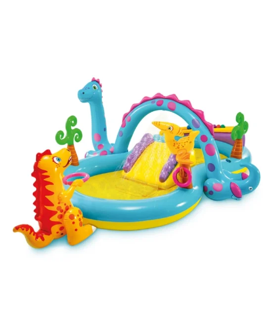 Intex Dinoland Inflatable Play Center with Slide Main