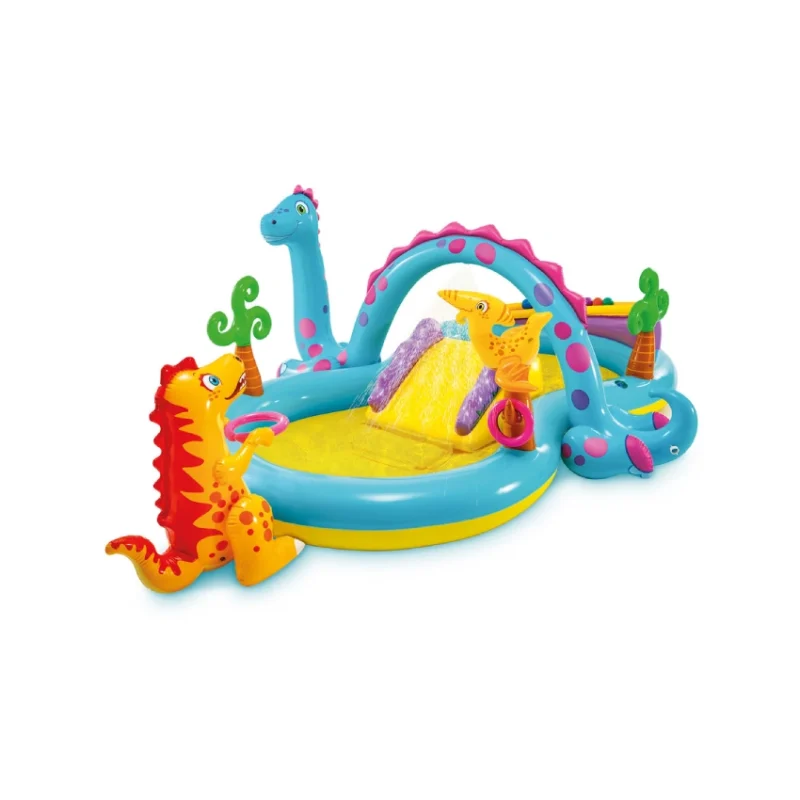 Intex Dinoland Inflatable Play Center with Slide Main