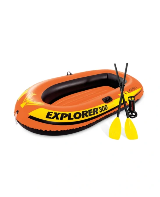 Intex Explorer 300 Inflatable Boat Set Main