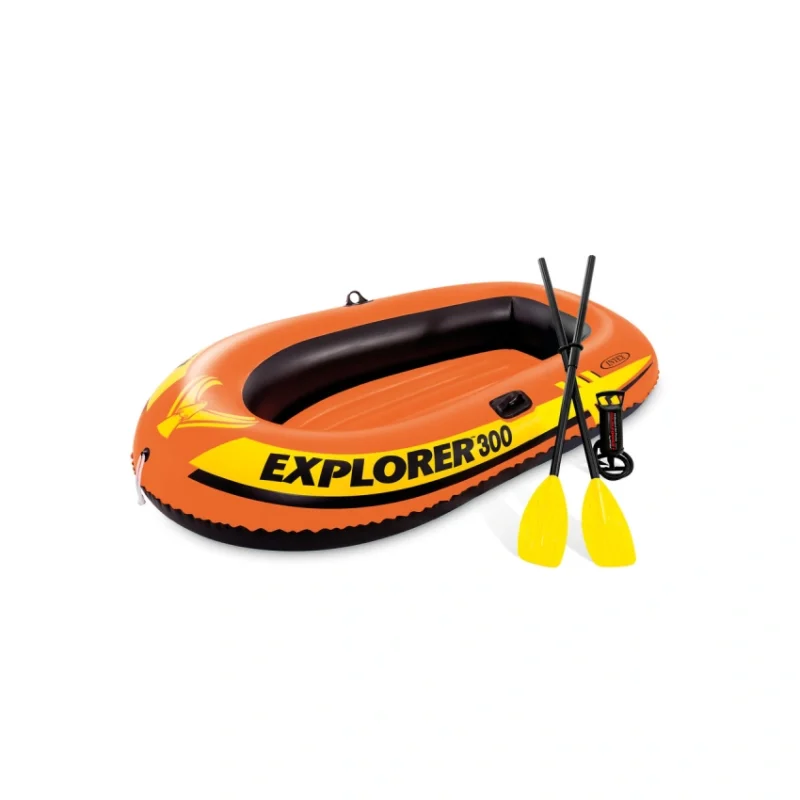 Intex Explorer 300 Inflatable Boat Set Main