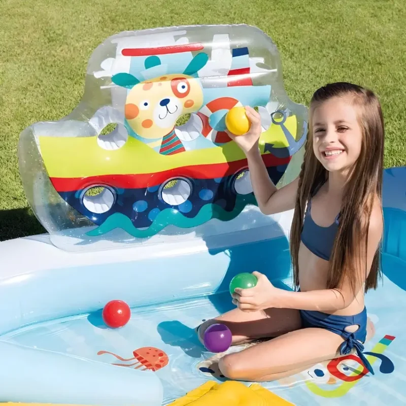 Intex Fishing Fun Play Center Kids Playing