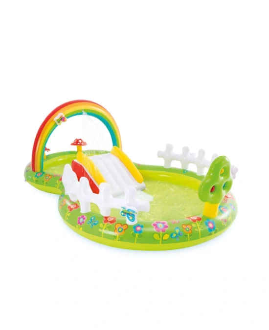 Intex My Garden Inflatable Play Center with Slide 1