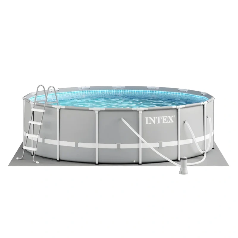 Intex Prism Frame Premium Swimming Pool with Ladder