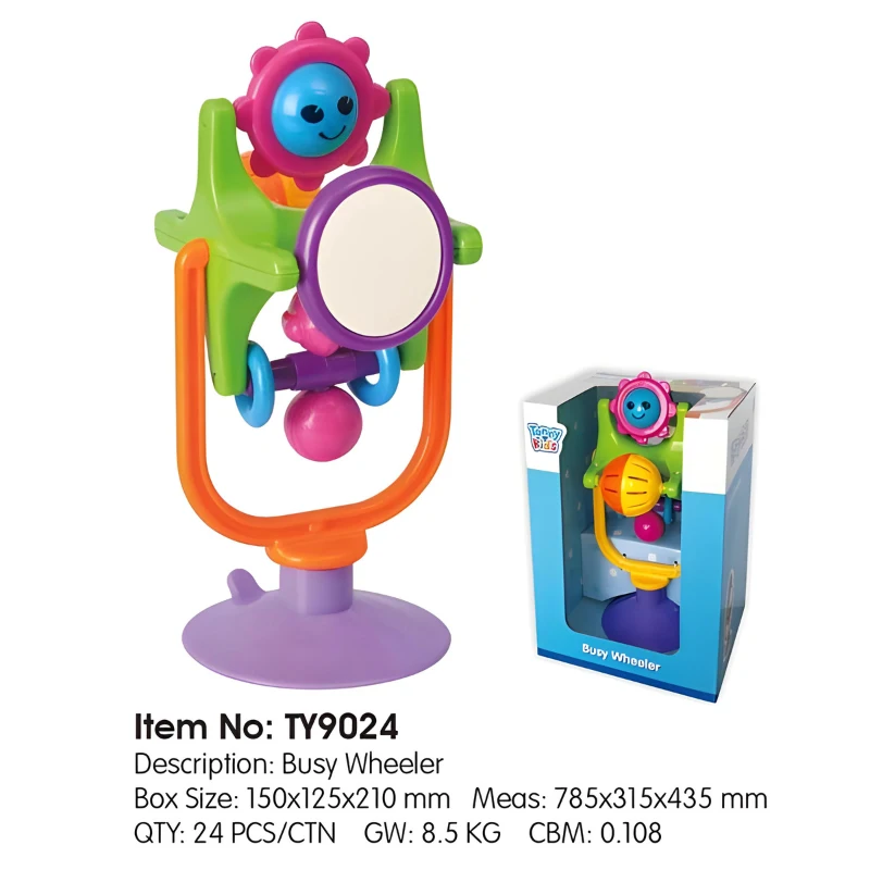 Tanny Toys Busy Wheeler High Chair Toy 2