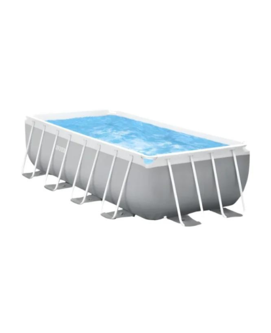 Intex Prism Frame Rectangular Swimming Pool - 488x244x107cm Main Pic