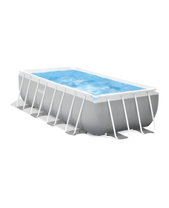 Intex Prism Frame Rectangular Swimming Pool – 400x200x122cm Main Pic