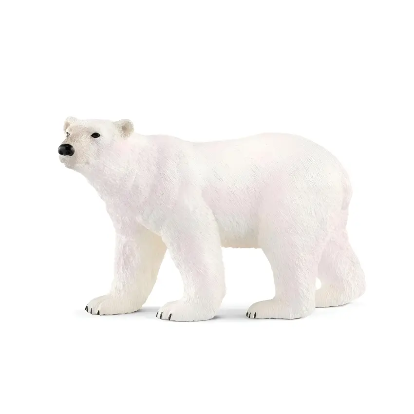 Schleich Animal Figurine - Polar Bear Side View