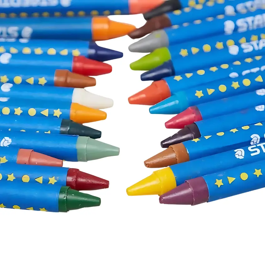 Staedtler Noris Club 24-Piece Wax Crayon Set