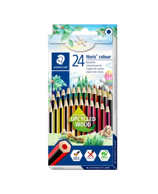 Staedtler Noris Colour 185 Colouring Pencils – Pack of 24