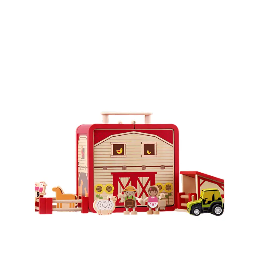 Udeas Boxset 2 Barn House Toy (3)