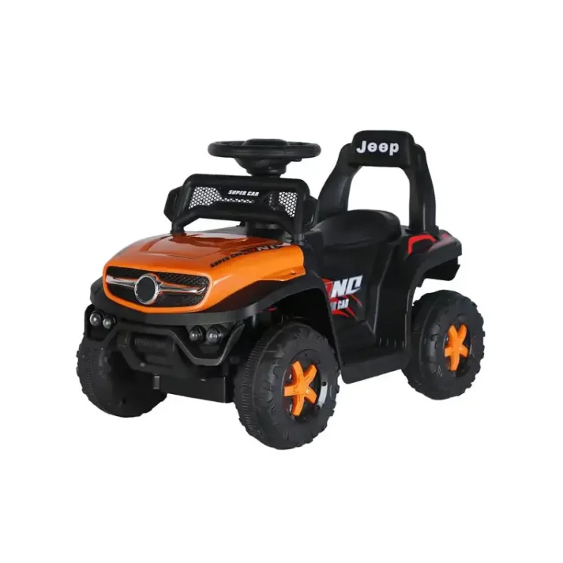 BravoExpress Jeep-Mercedes Hybrid Ride-On Car Orange Main