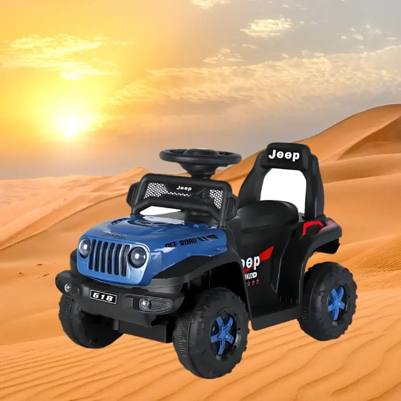 BravoExpress Jeep Wrangler Ride-On Toy Car Cover Image