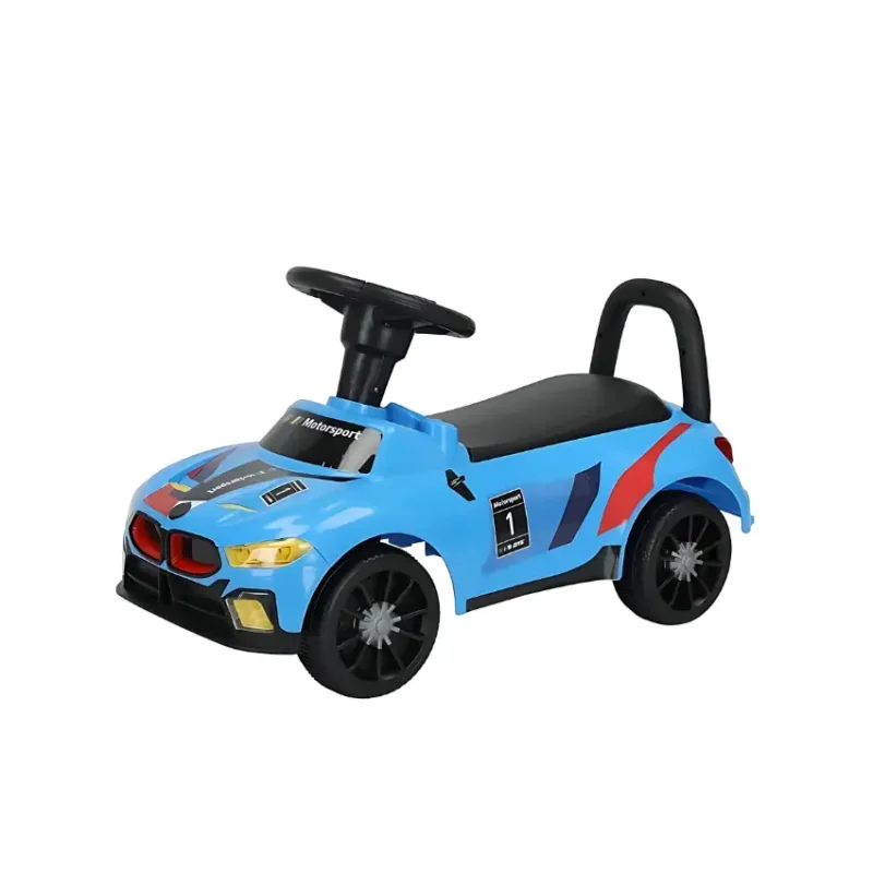 BravoExpress Motorsport Racer Ride-On Toy Car Blue Main