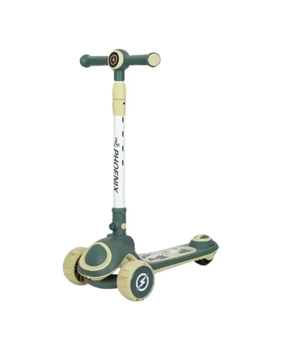 BravoExpress Phoenix Kids Glider Scooter Green