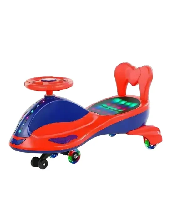 BravoExpress Speedy Spin Wiggle Racer Ride-On Car Red Main