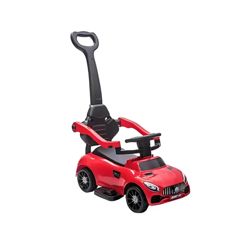 BravoExpress Sportster Sleek Coupe Kids Push Car Red Main