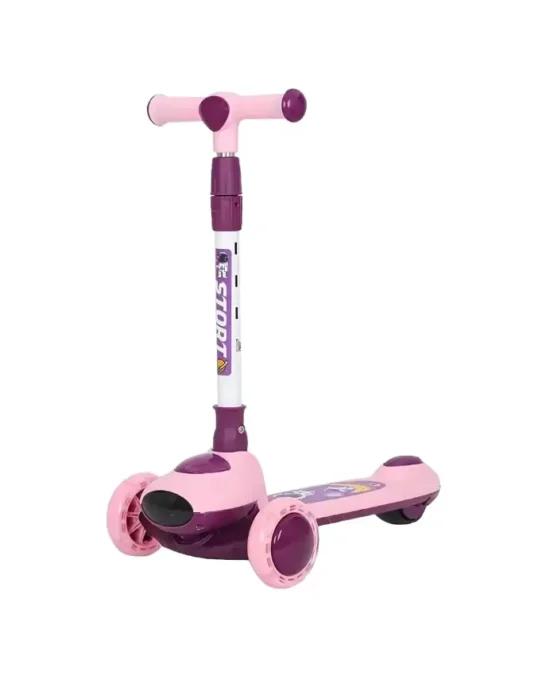 BravoExpress Stort Kids Glider Scooter Purple Main (1)