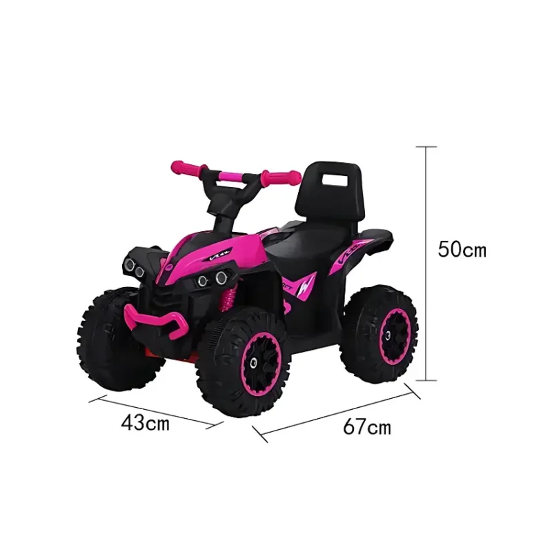 BravoExpress Thunder Quad Ride-On ATV Bike Dimensions