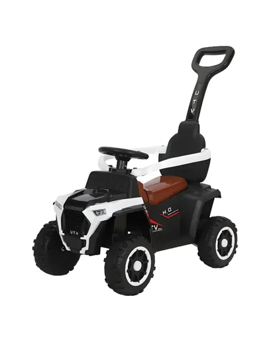 BravoExpress UTV Ride-On Push Car White Main