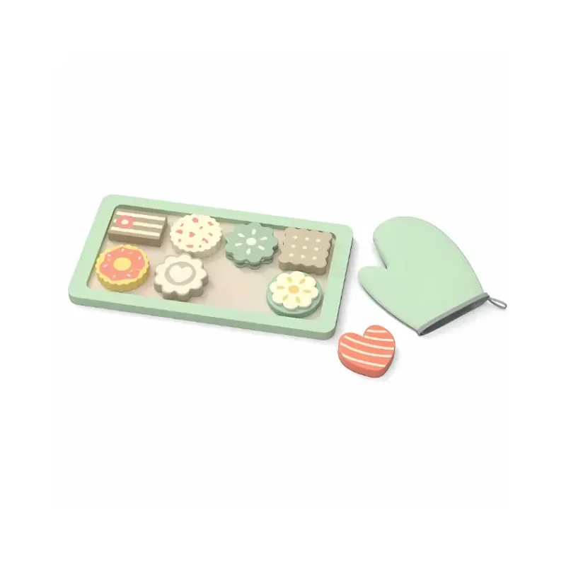 EduMonti Wooden Baking Playset Items