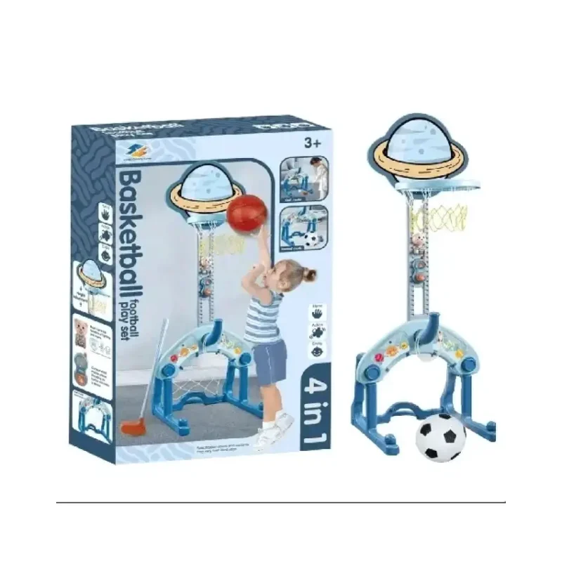 4-in-1 Sports Play Set Basketball, Football, Golf & Shooting (1)