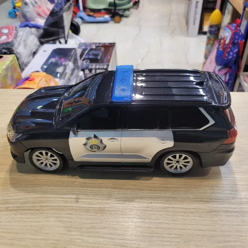 Classic RC Police Car for Street Patrolling Fun Top Part