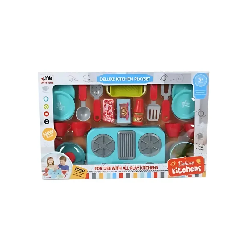 Deluxe Kids Kitchen Playset – Cook, Serve, and Play in Style (1)